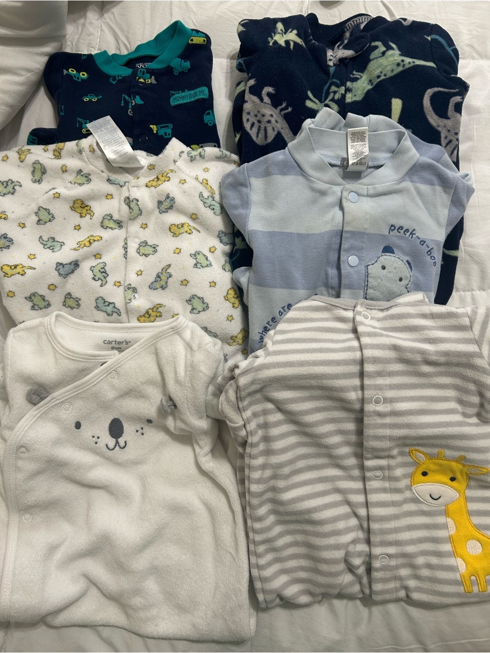 Baby Sleeper Bundle - Cozy Footed Sleepers (6pcs)